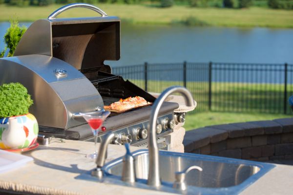 Outdoor Kitchen Plumbing Service